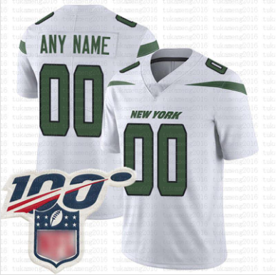 New York Jets Customized Men's Home Jersey - Elite