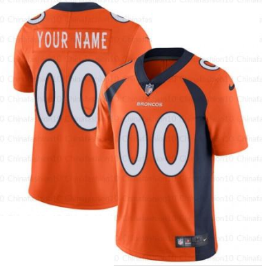 Denver Broncos Customized Men's Alternate Jersey -  Elite