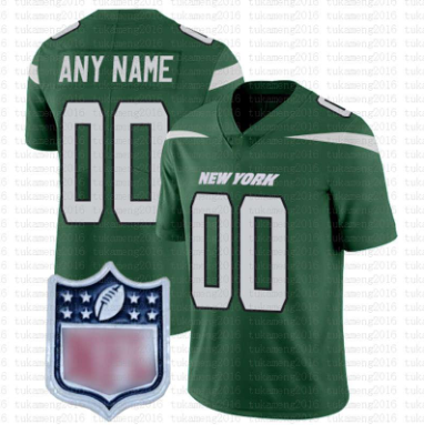 New York Jets Customized Men's Home Jersey - Elite