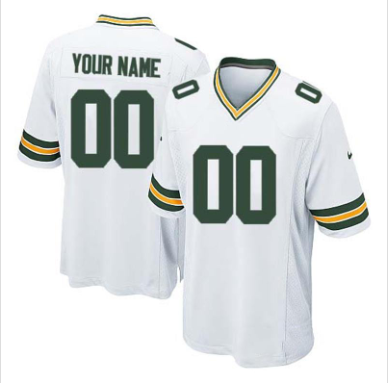 Green Bay Packers Customized Men's Home Jersey - Elite