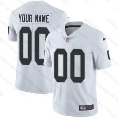Oakland Raiders Customized Men's Home Jersey - Elite