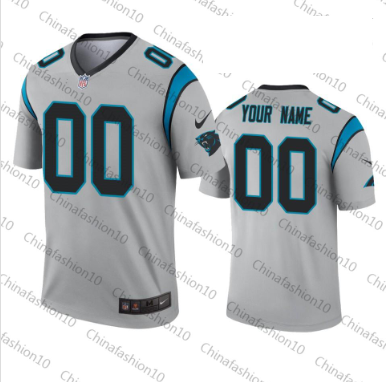 Carolina Panthers Customized Men's Home Jersey - Elite
