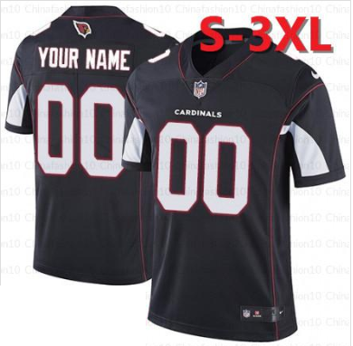 Arizona Cardinals Customized Men's Home Jersey - Elite