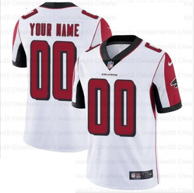 Atlanta Falcons Customized Men's Home Jersey - Elite