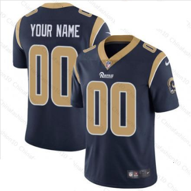 Los Angeles Rams Customized Men's Road Jersey - Elite